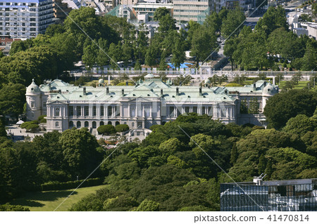 Tokyo cityscape view hotel guesthouse in Japan, looking over the cityscape 41470814