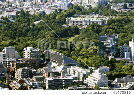 東京都市風景視圖旅館賓館在日本，看在都市風景 41470816