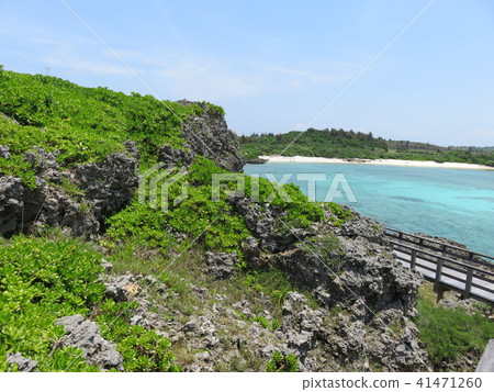 Ocean (View from the Miyakojima Marine Park Promenade) Ocean (View from the Miyakojima Marine Park Promenade) 41471260