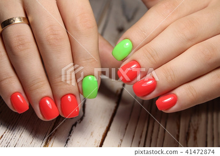 Youth manicure design Youth manicure design 41472874