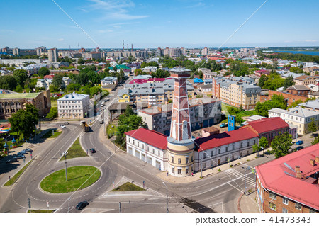 Historical fire-tower of Rybinsk, Russia 41473343
