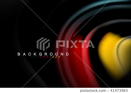 Fluid liquid colors design, colorful marble or plastic wavy texture background, glowing multicolored Fluid liquid colors design, colorful marble or plastic wavy texture background, glowing multicolored 41473963