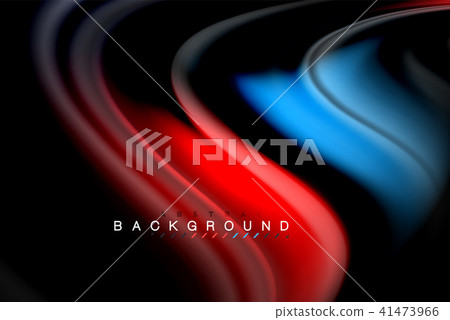 Fluid liquid colors design, colorful marble or plastic wavy texture background, glowing multicolored Fluid liquid colors design, colorful marble or plastic wavy texture background, glowing multicolored 41473966