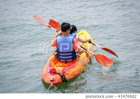 Gyeonggi-do, Korea, Jeongok Port, Canoe Gyeonggi-do, Korea, Jeongok Port, Canoe 41476882