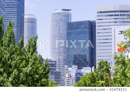 Nagoya Urban landscape Nagoya Station front skyscraper building group Nitaso From Marunouchi footbridge 41479331