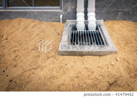 PVC pipeline roofing drainage downspout 41479482