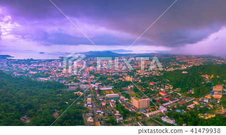 raining in Phuket city raining in Phuket city 41479938