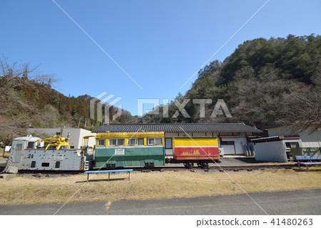 Ikino Ginzan 1 yen yen Preserved scenery of the train Ikino Ginzan 1 yen yen Preserved scenery of the train 41480263