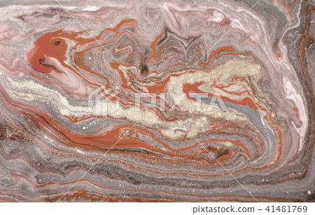 Marble abstract acrylic background. Marbling artwork texture. Agate ripple pattern. Gold powder. Marble abstract acrylic background. Marbling artwork texture. Agate ripple pattern. Gold powder. 41481769