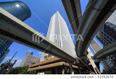 在日本尋找東京的城市景觀，如陽光60 41482678