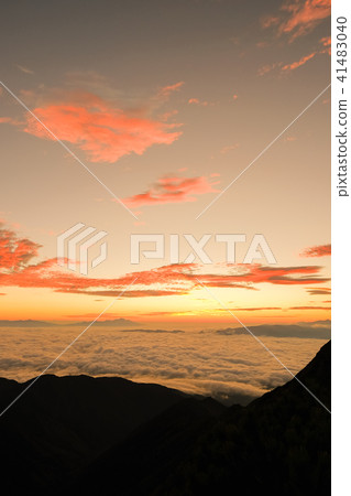 Dawn on the mountain 41483040