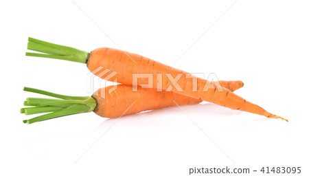 carrot on white background 41483095