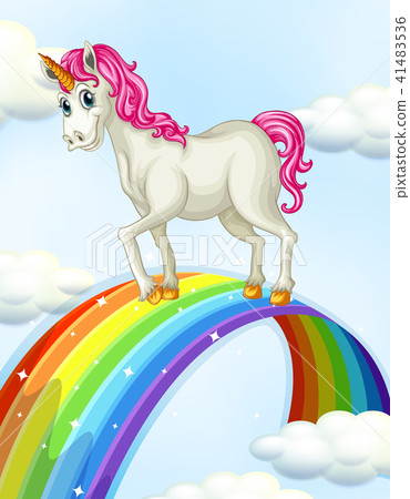 A Unicorn on the Rainbow 41483536