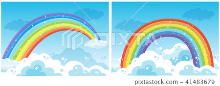 A Set of Rainbow on Sky A Set of Rainbow on Sky 41483679