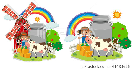A Set of Happy Farm 41483696