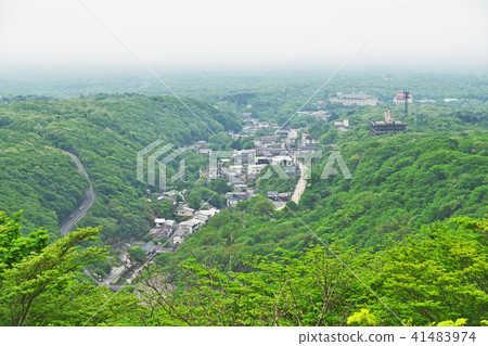 Nasu Yumoto Onsen viewed from the Nasu Highland Observatory Nasu Yumoto Onsen viewed from the Nasu Highland Observatory 41483974