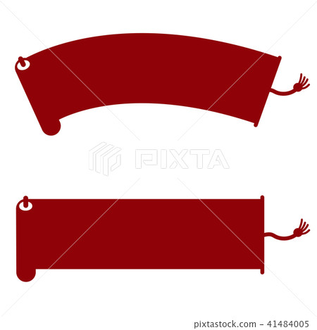 Icon of open scrolls | solid color · no paper | red Icon of open scrolls | solid color · no paper | red 41484005