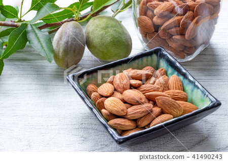 Almond fruit 41490243