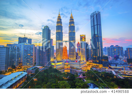The streets of Kuala Lumpur, Malaysia The streets of Kuala Lumpur, Malaysia 41490588