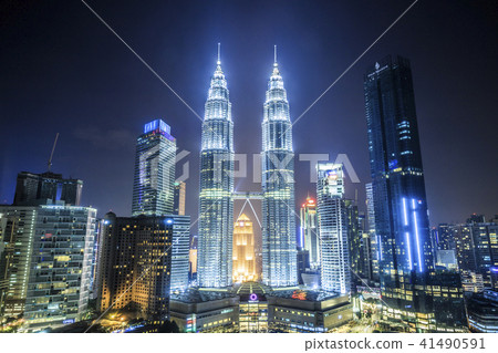 吉隆坡,馬來西亞的街道 吉隆坡,馬來西亞的街道 41490591