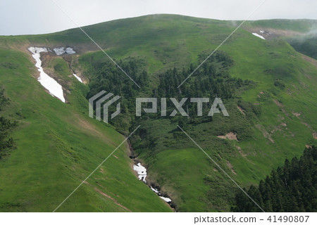 夏山從以前的火山山高山 夏山從以前的火山山高山 41490807