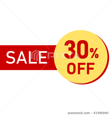 Promotional POP [SALE 30% OFF] (for apparel stores, etc.) 41490940