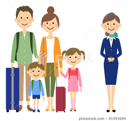 家庭和製服的女人 41493004