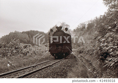 In 1951 the 9600 Towed Freight Train of Iwaki Line abolished Hokkaido In 1951 the 9600 Towed Freight Train of Iwaki Line abolished Hokkaido 41493018