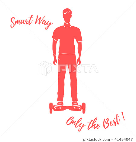 Stylized icon of modern young man standing on Stylized icon of modern young man standing on 41494047