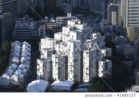 東京在日本的城市景觀“希望擁有奇妙的建築” 41495137