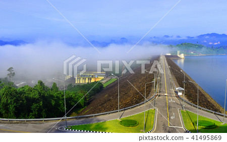 Electric power plant, bhumibol dam in Thailand Electric power plant, bhumibol dam in Thailand 41495869