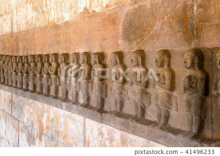 Saiva saints on the northern cloister wall 41496233