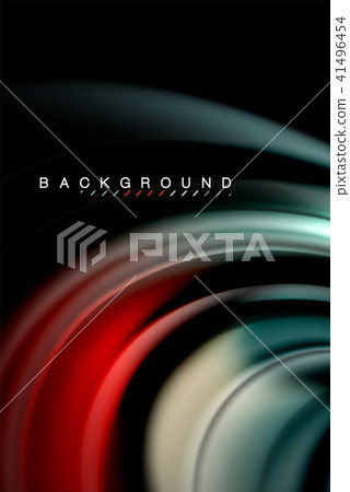 Fluid liquid colors design, colorful marble or plastic wavy texture background, glowing multicolored Fluid liquid colors design, colorful marble or plastic wavy texture background, glowing multicolored 41496454