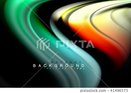 Fluid liquid colors design, colorful marble or plastic wavy texture background, glowing multicolored Fluid liquid colors design, colorful marble or plastic wavy texture background, glowing multicolored 41496573