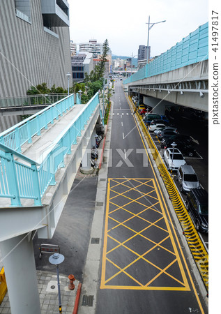 Flyover, road, street view, Taipei 41497817