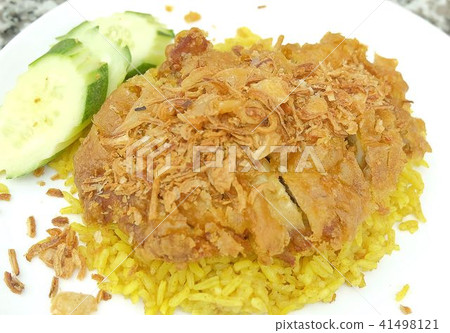 Chicken Biryani or Spiced Chicken and Rice Chicken Biryani or Spiced Chicken and Rice 41498121