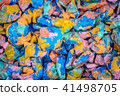 abstract background of the plane lying on colored stones 41498705