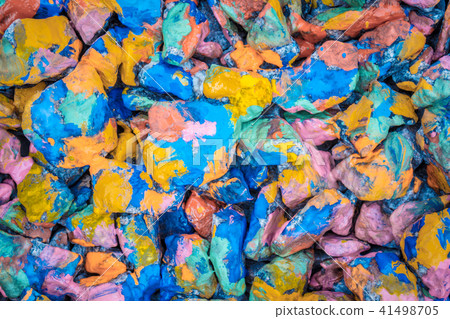 abstract background of the plane lying on colored stones abstract background of the plane lying on colored stones 41498705