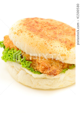 Delicious chicken cutlet sandwich 41500580