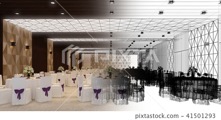 banquet hall 3d,rendering banquet hall 3d,rendering 41501293
