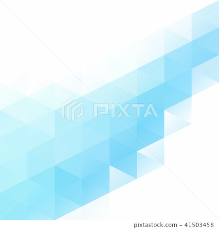 Blue Grid Mosaic Background  41503458