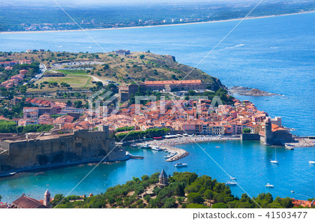View Of Collioure. Languedoc-Roussillon, France 41503477