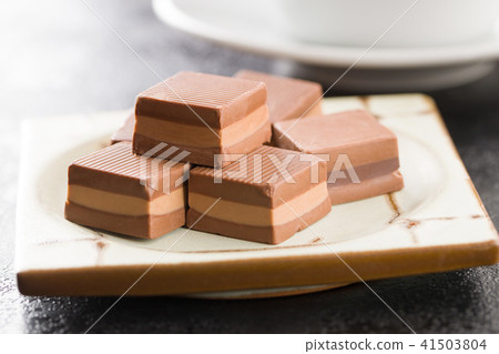 Sweet nougat pralines. 41503804