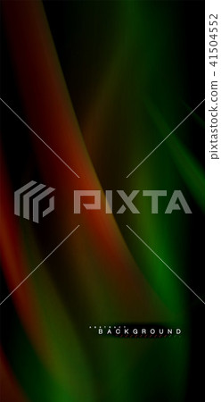 Neon glowing wave, magic energy and light motion background 41504552