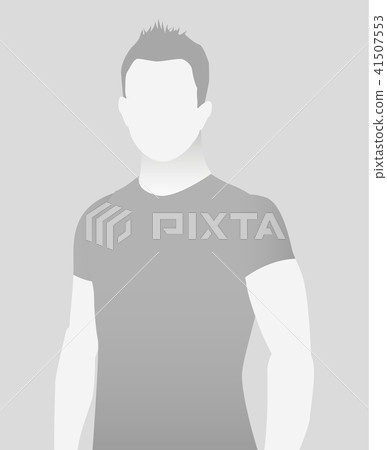 Default placeholder fitness trainer in a T-shirt. 41507553
