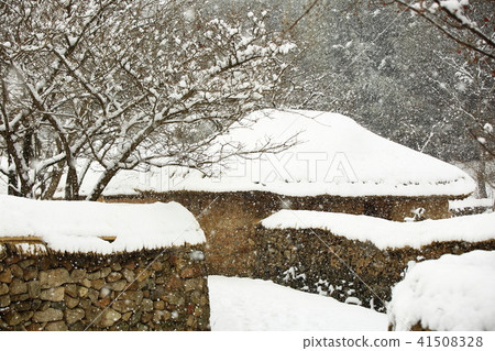 Nakan-eup城堡雪風景 41508328