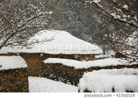 Nakan-eup城堡雪風景 Nakan-eup城堡雪風景 41508329