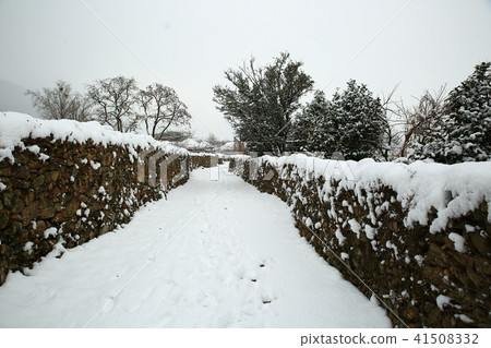 Nakan-eup城堡雪風景 Nakan-eup城堡雪風景 41508332