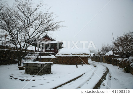 Nakan-eup城堡雪風景 Nakan-eup城堡雪風景 41508336