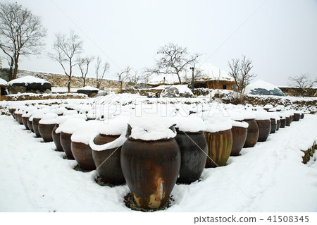 Nakan-eup城堡雪風景 41508345